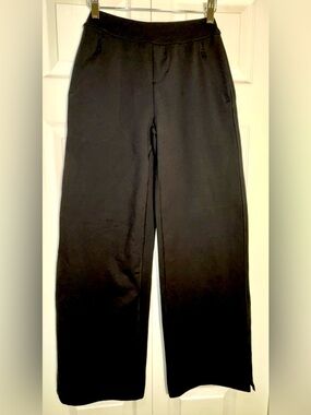 OFFLINE by Aerie The Hugger Trouser Black Wide Leg Pants XS